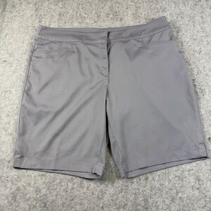 Women's PGA Tour Size 16 Athletic Comfort Stretch Golf Shorts Gray